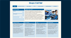 Desktop Screenshot of grupocallnet.com